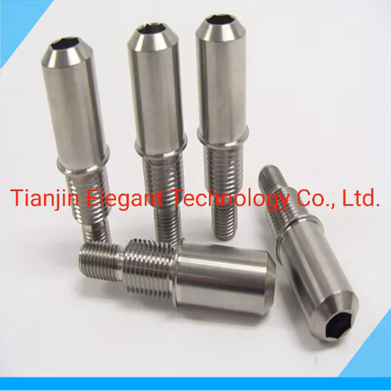 Titanium Bolts Allex Hex Bike Stem Tapered Head Screw/M3 M4 M5 M6 M8 M10 Gr2 Gr5 Torx Head Titanium Screws / Titanium Fastener