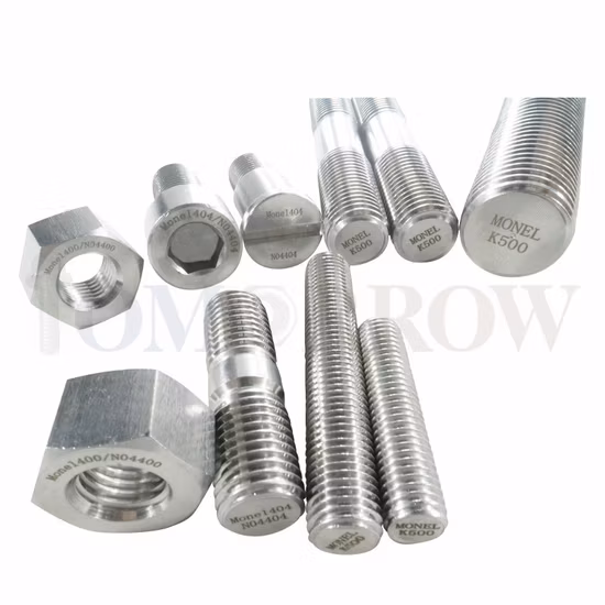 High Quality Hastelloy C-276/C-22/Incoloy 825/800ht/Inconel 600/X-750/Monel 400/K500/Duplex 2205/Super Duplex 2507/Super Austentic 904L/Titanium Fastener