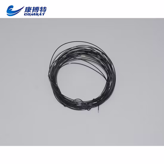 Not Powder Medical Black Titanium Blocks Dia3.17mm Spray Molybdenum Wire